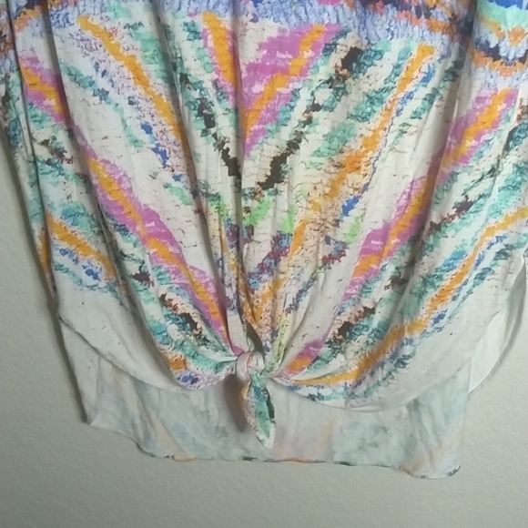 mara hoffman swim rainbow caftan dress cover up sz Xs/s - Picture 4 of 7